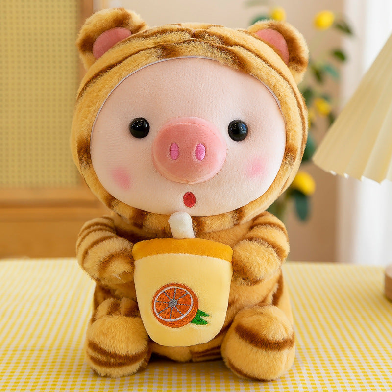 Boba Piggy Plushie