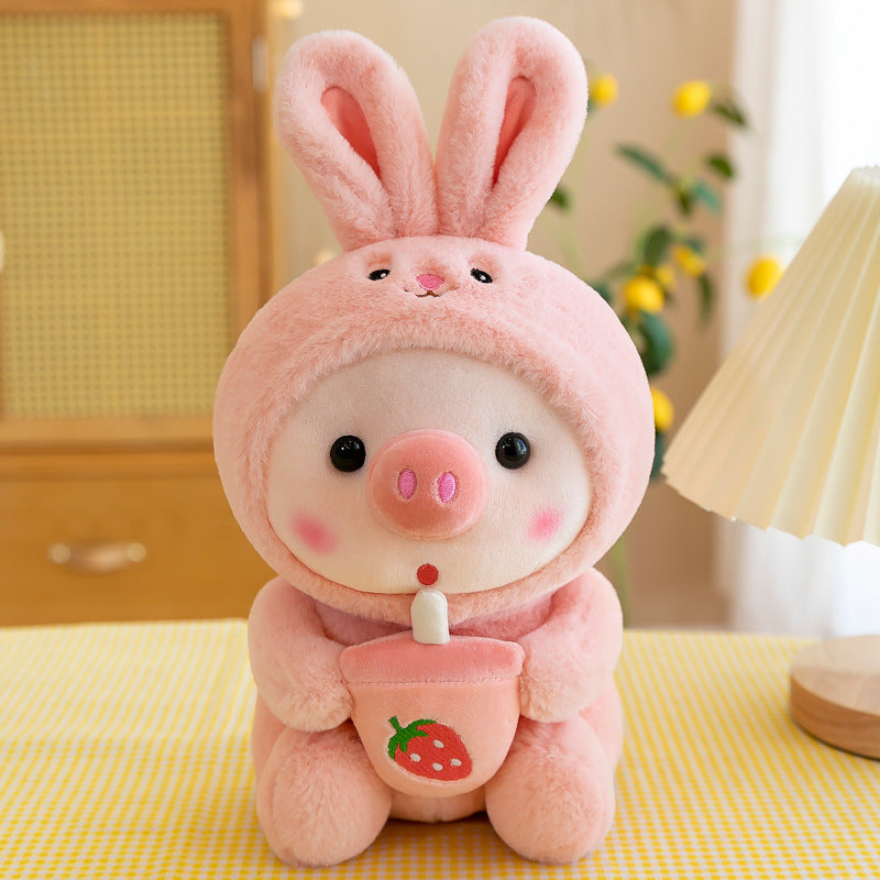 Boba Piggy Plushie