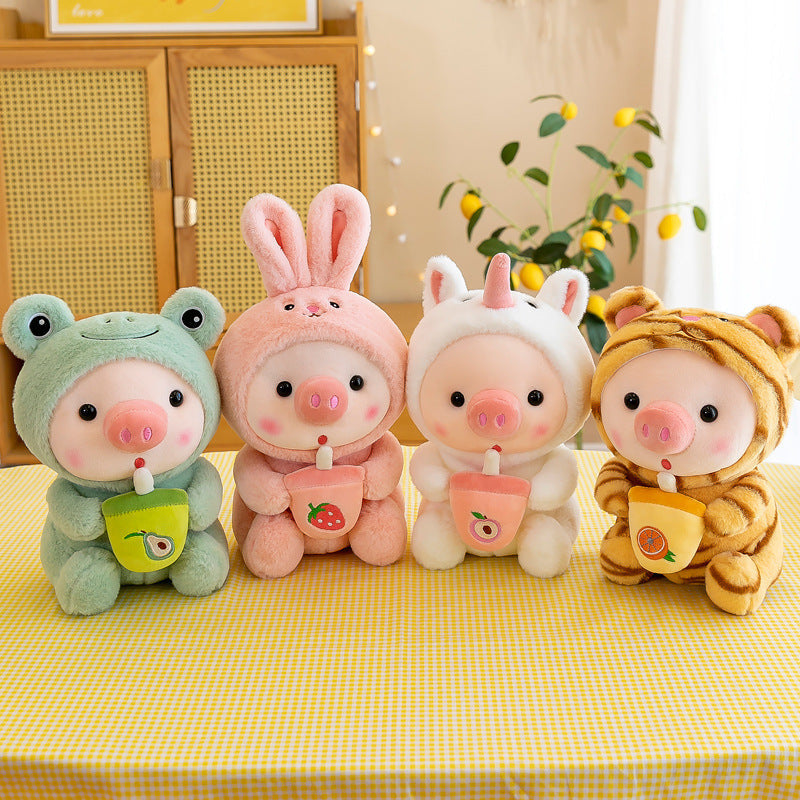 Boba Piggy Plushie