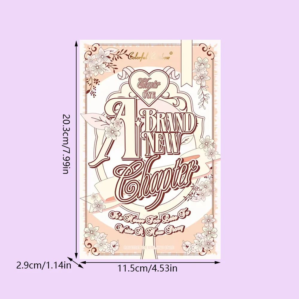 Brand New Chapter Booklet Eye Shadow Palette