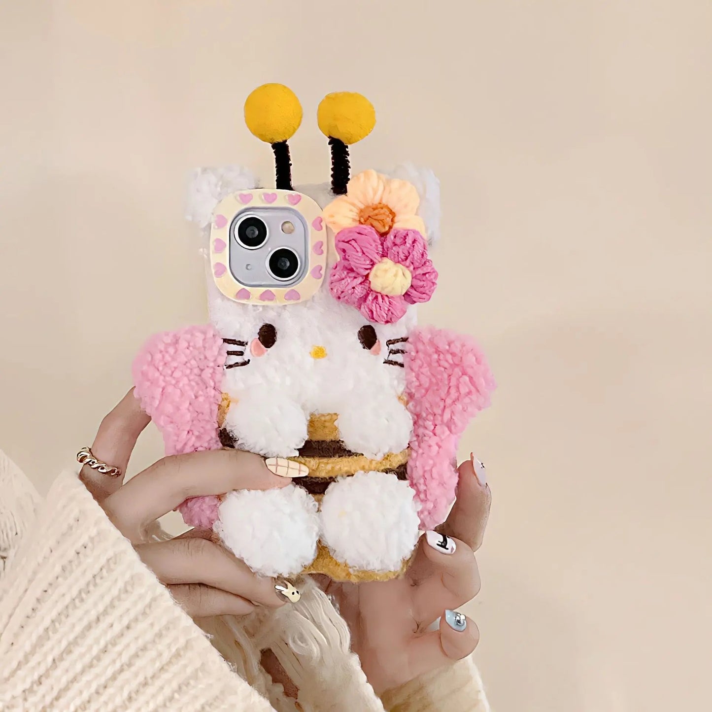 Bumble Bee Kitten iPhone Case