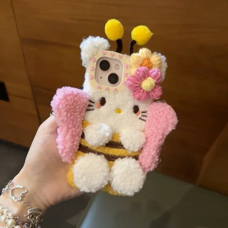 Bumble Bee Kitten iPhone Case