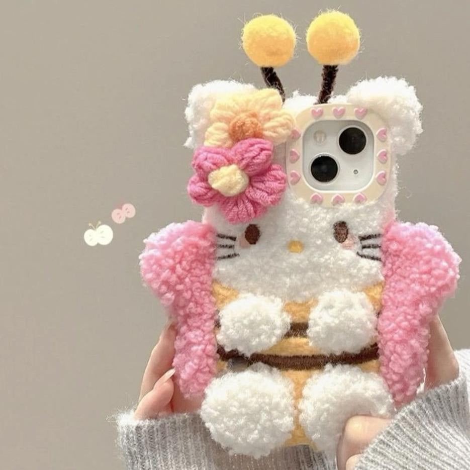 Bumble Bee Kitten iPhone Case