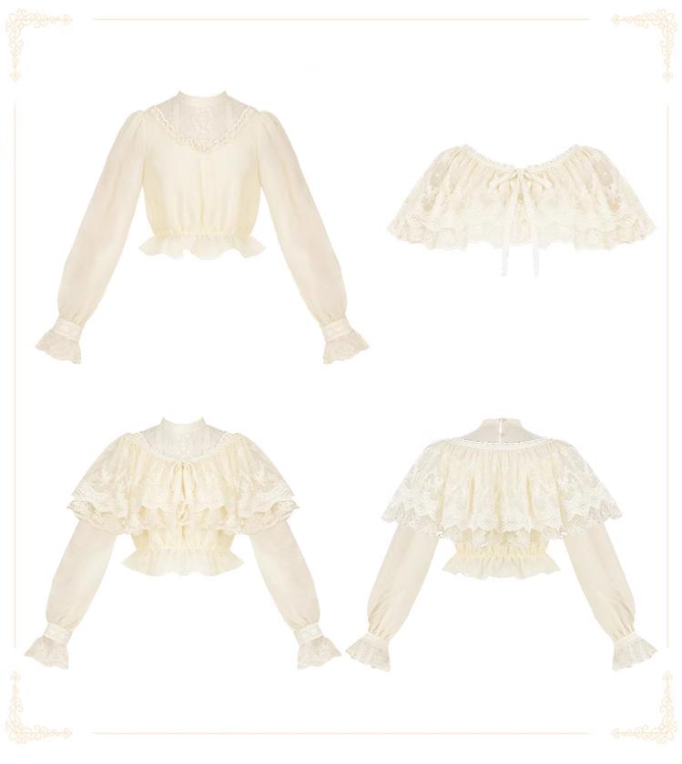 Classic Lolita Shawl 3-Color Versatile Spring Innerwear