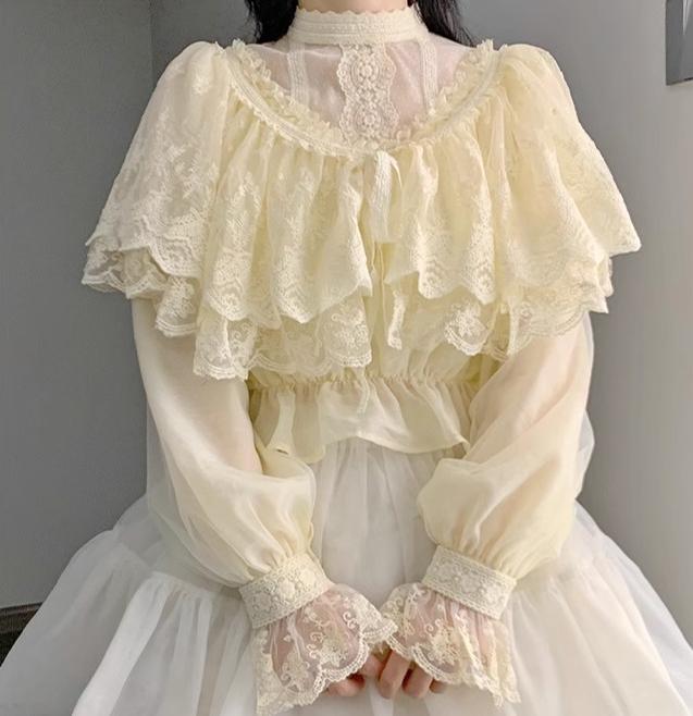 Classic Lolita Shawl 3-Color Versatile Spring Innerwear