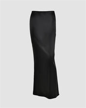 Load image into Gallery viewer, Solid Color Satin Maxi Skirt
