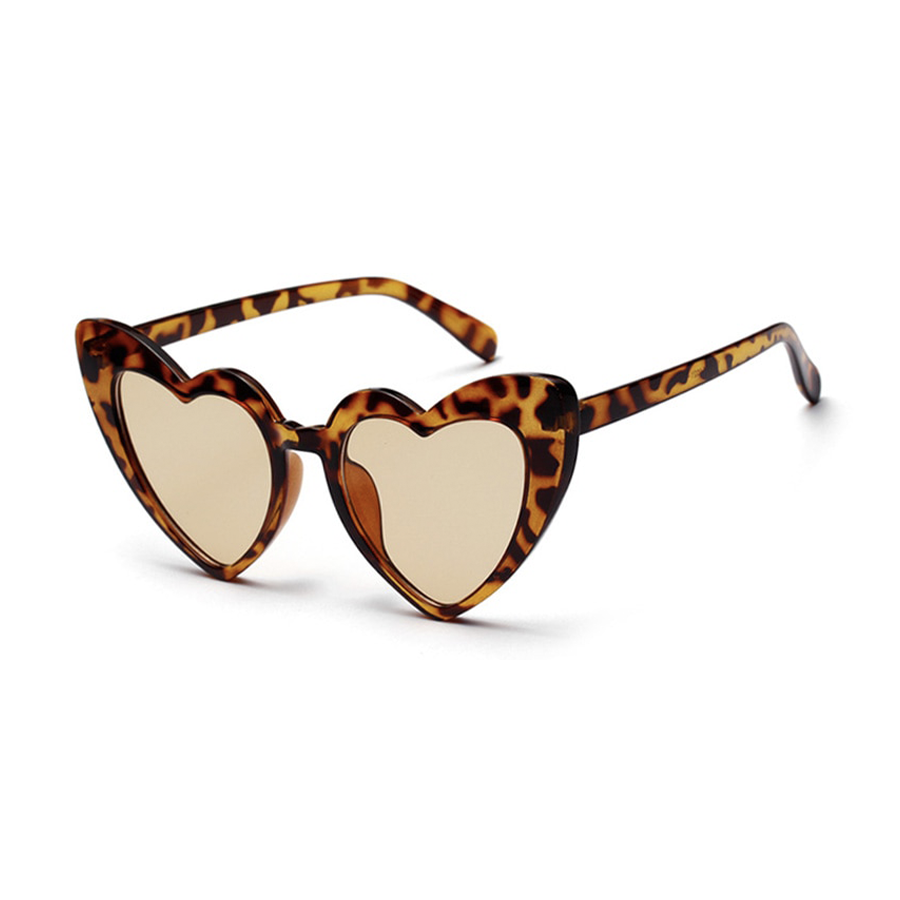 Retro Cat Eye Heart Shape Sunglasses