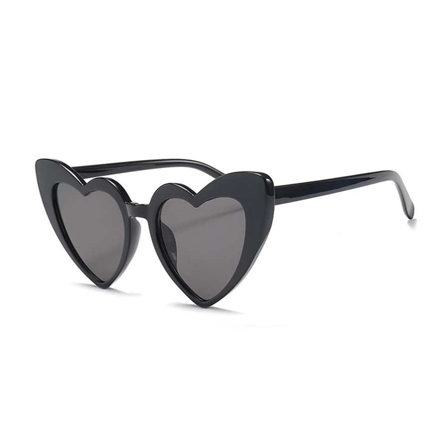 Retro Cat Eye Heart Shape Sunglasses