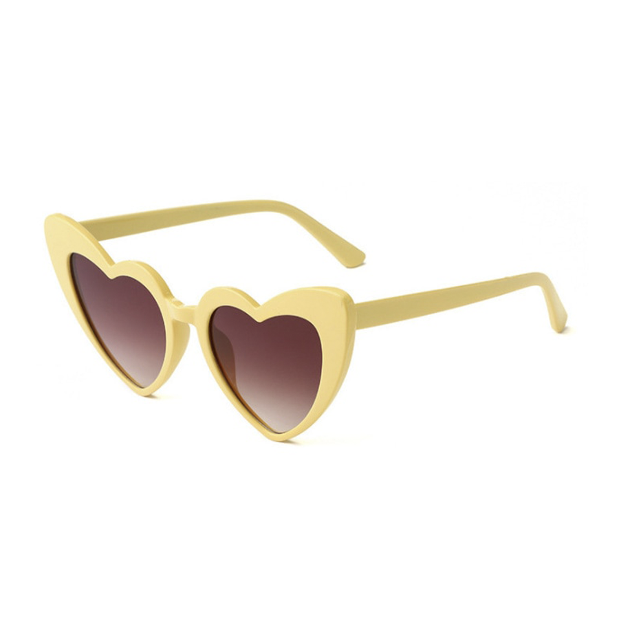 Retro Cat Eye Heart Shape Sunglasses