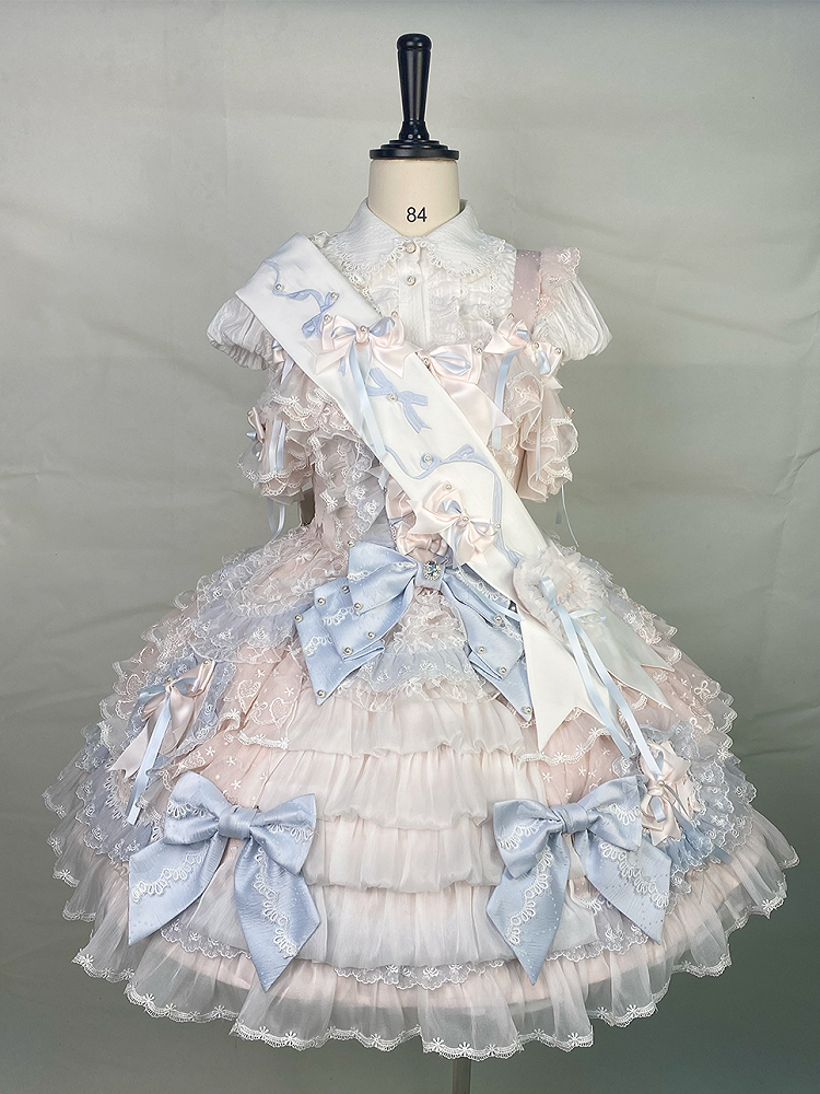 [Pre-order] Pink Blue Romantic Lace Lolita Series Accessories
