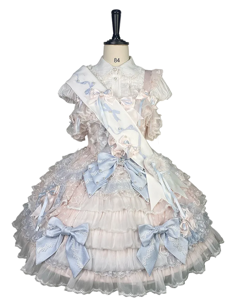 [Pre-order] Pink Blue Romantic Lace Lolita Series Accessories