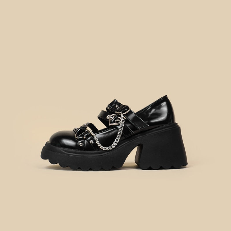 Chained Up Mary Janes