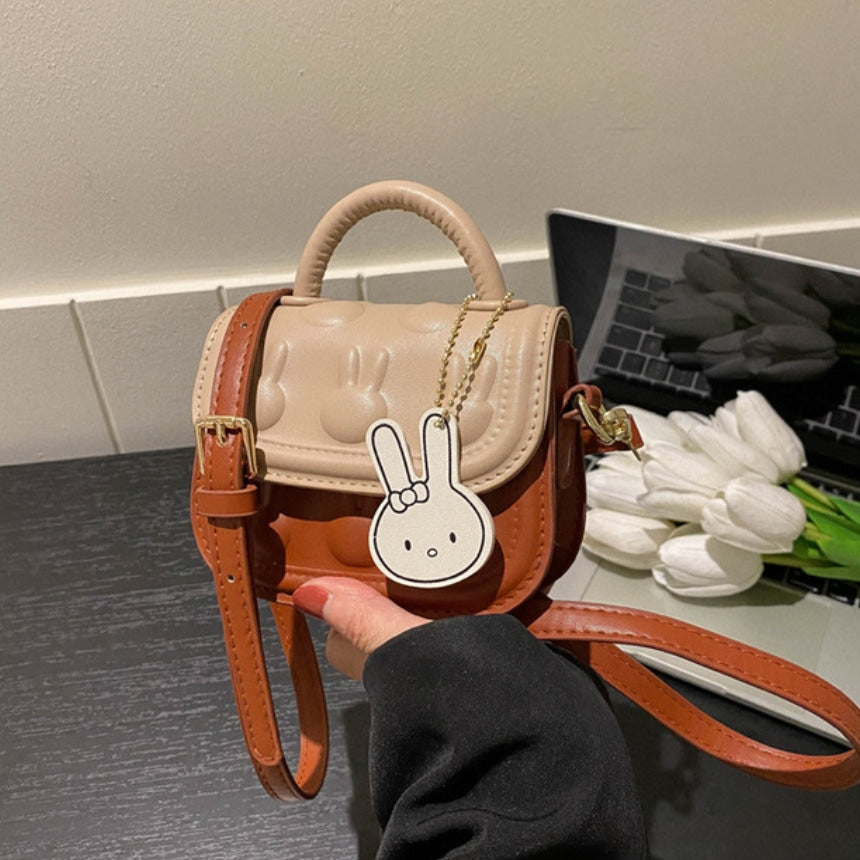 Chocolate Bunny Bag Tan & Brown