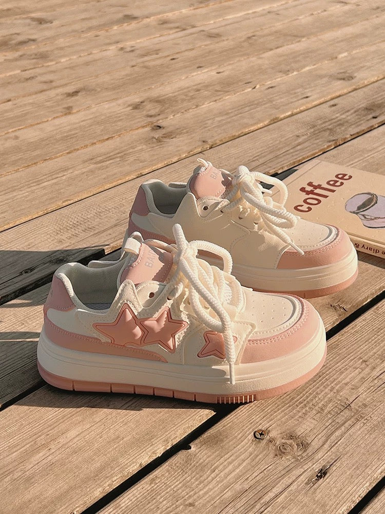 Pink Kawaii Sneakers