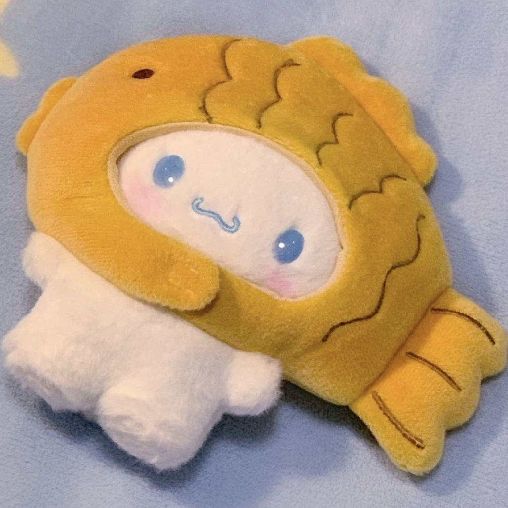 Puppy Taiyaki Fish Cosplay Plush