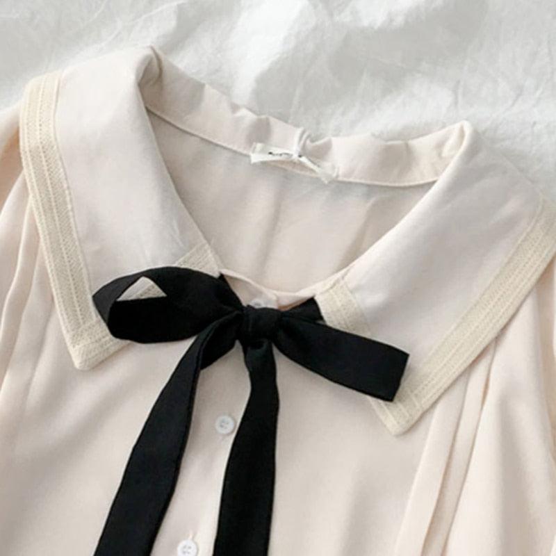 Classic Academia Collared Blouse