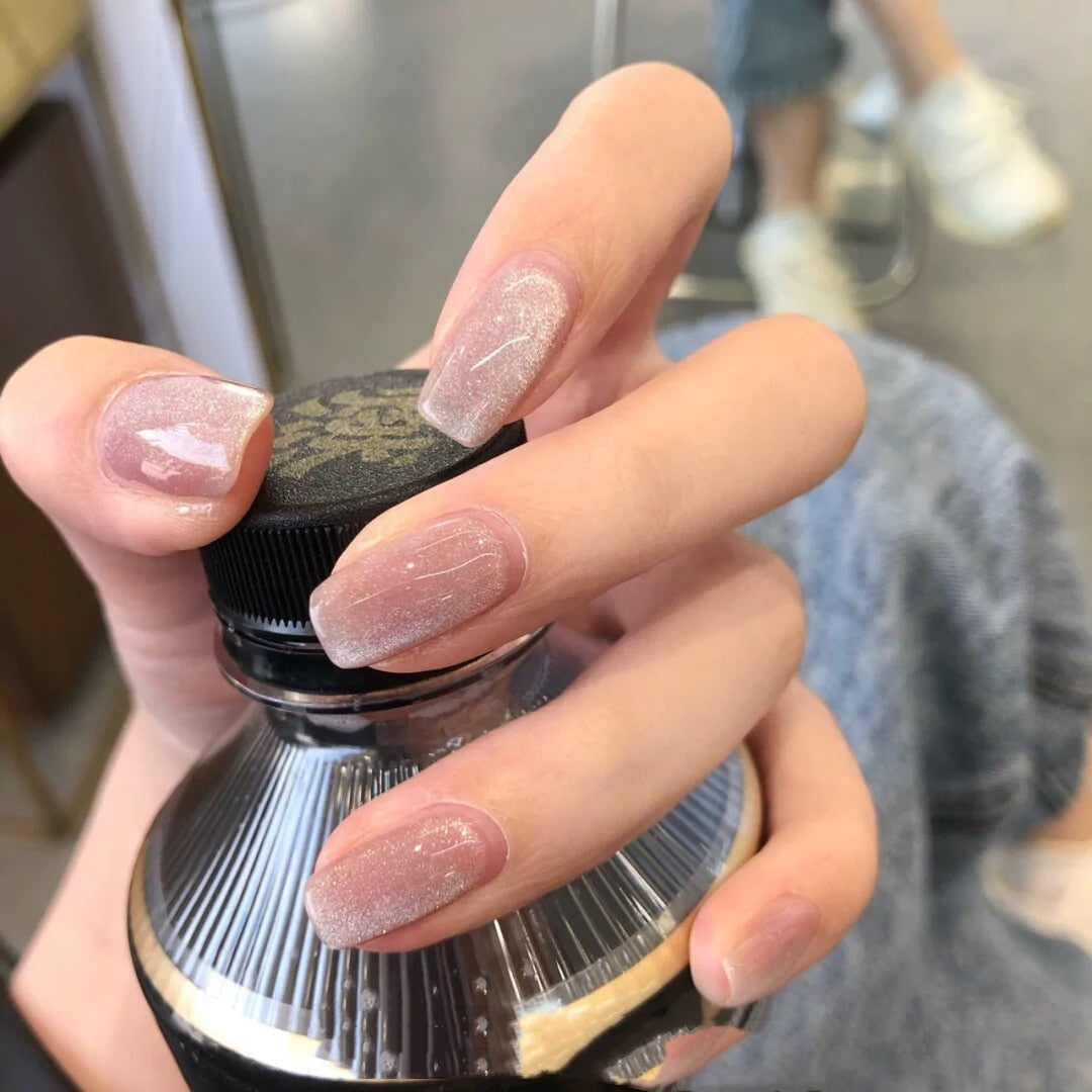 Clear Neutral Tone Press On Nails