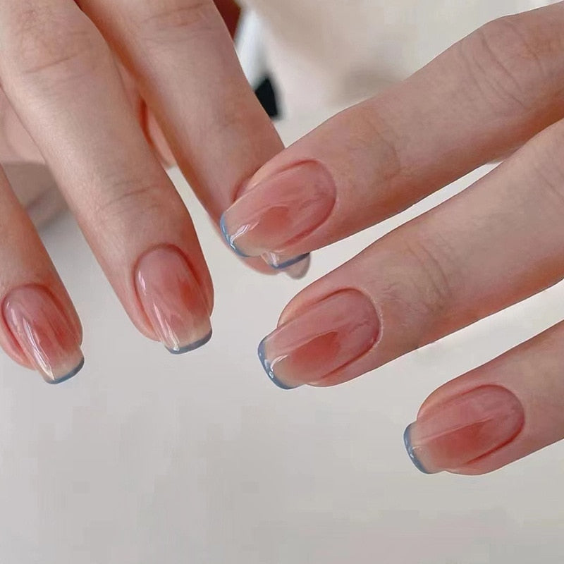 Clear Neutral Tone Press On Nails