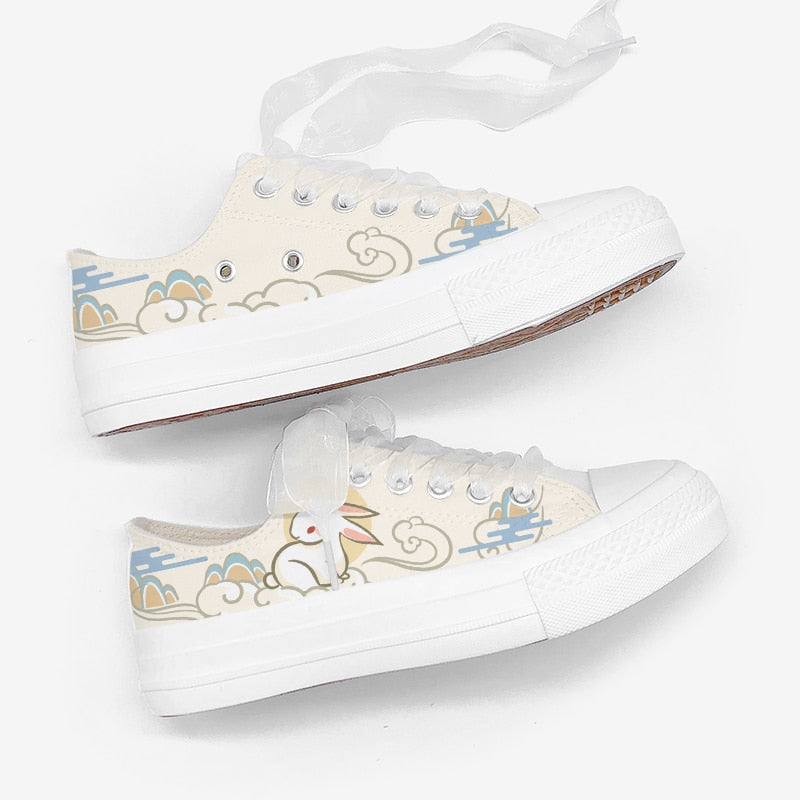Cloudy Bunny Low Top Sneakers