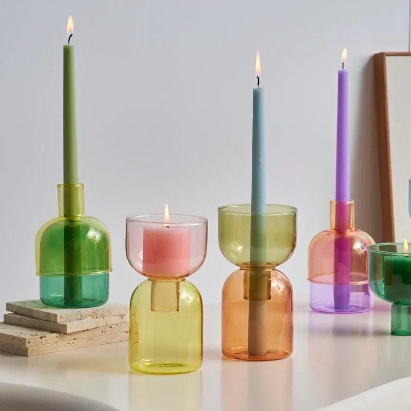 Retro Candle Holders