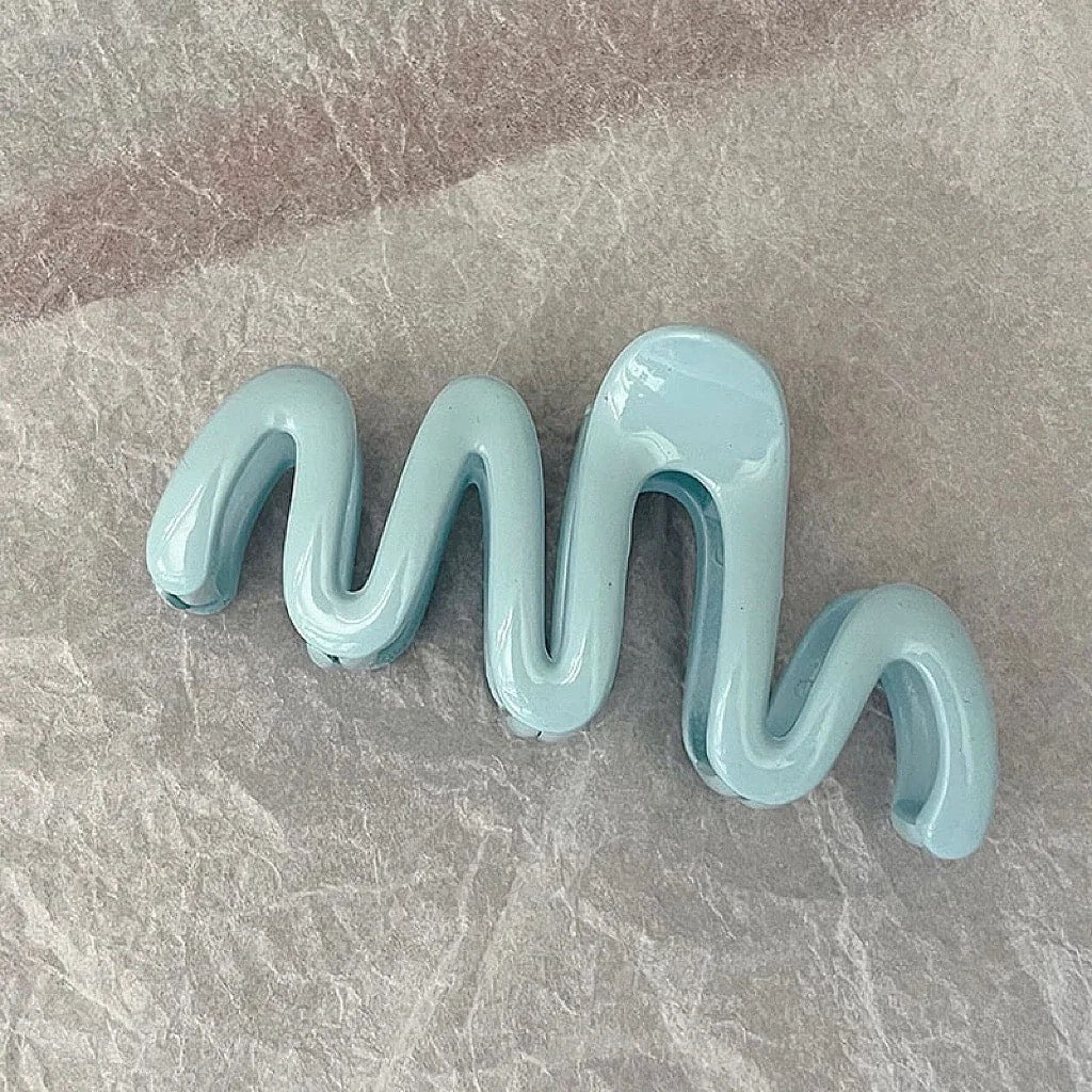 Colorful Jelly Wave Hairpin