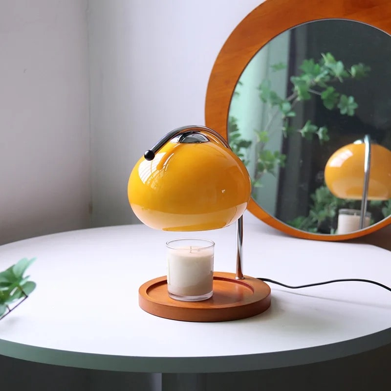 Retro Bauhaus Lamp Orange