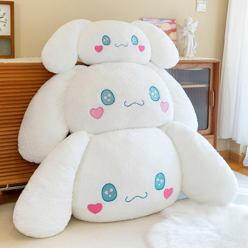 Cozy Plush Puppy Chair Pillow