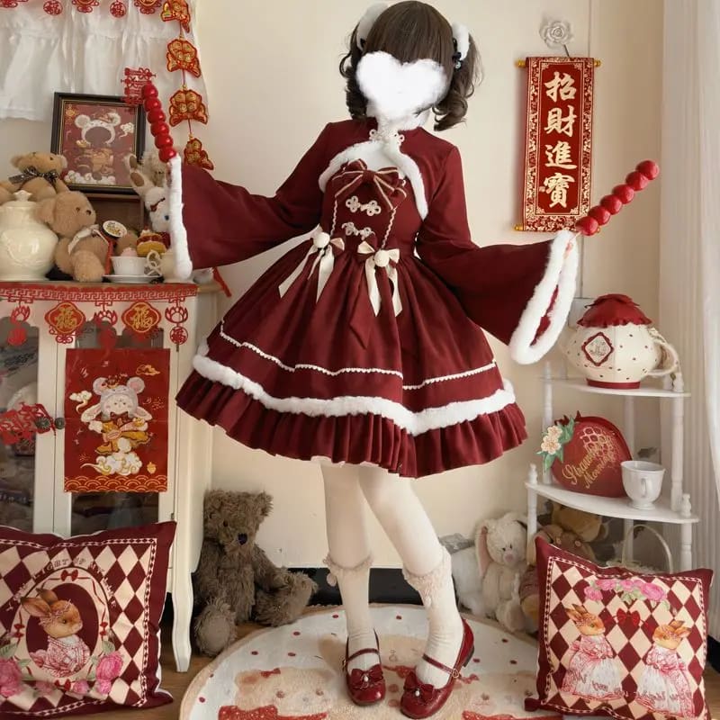 Cozy Winter Wonderland Dress