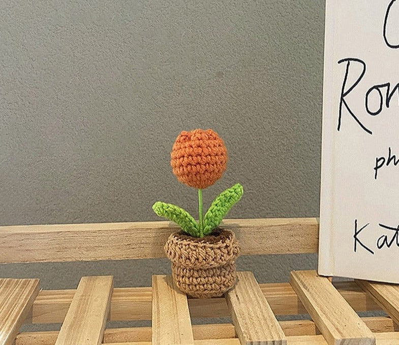 Crochet Flower Pots