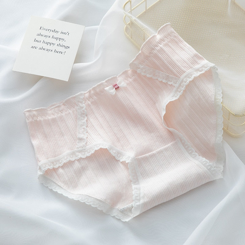 Dainty Pink Plaid Underwear