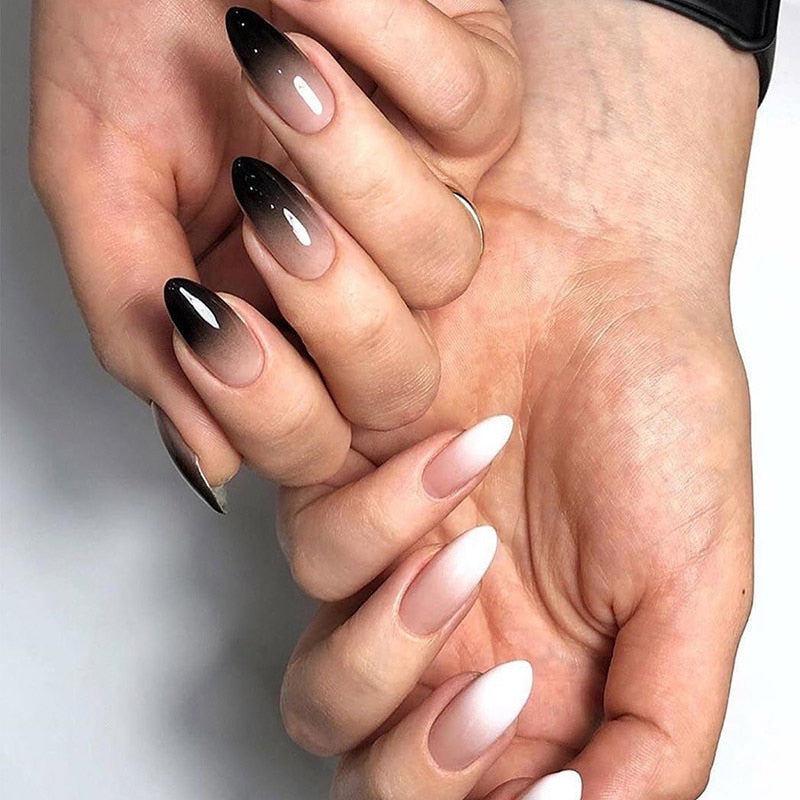 Dark Gothic Press On Nails