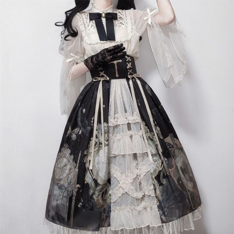 Dark Wonderland Dress Set