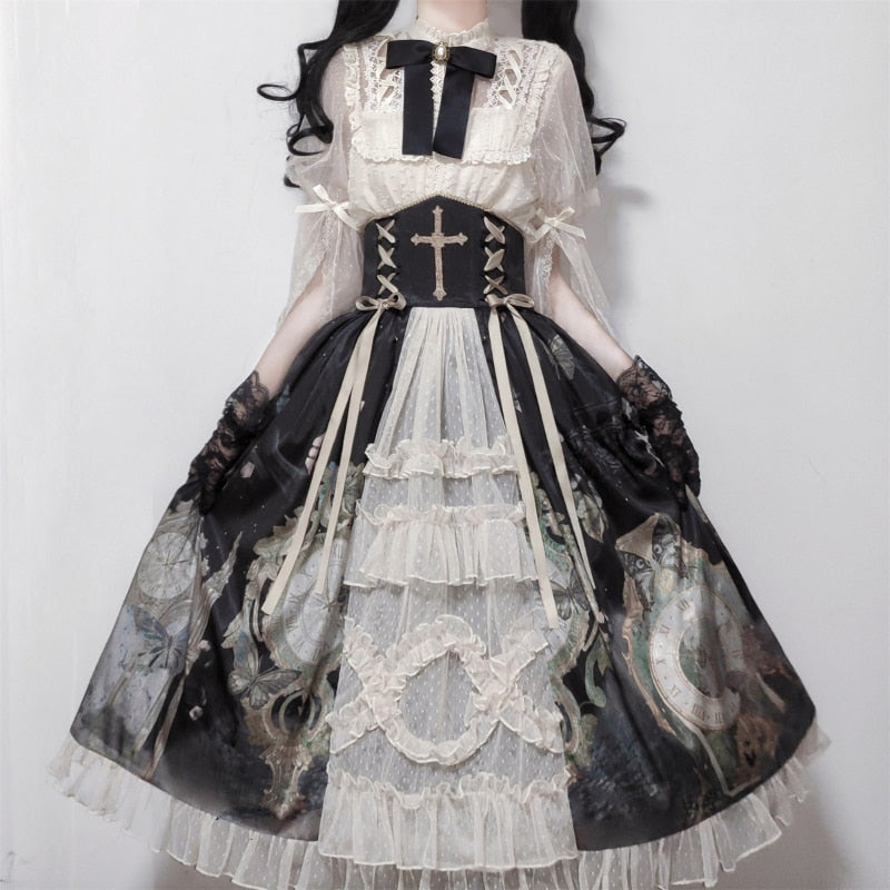 Dark Wonderland Dress Set L