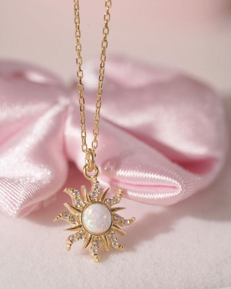 Opal Sun Jewelry Set