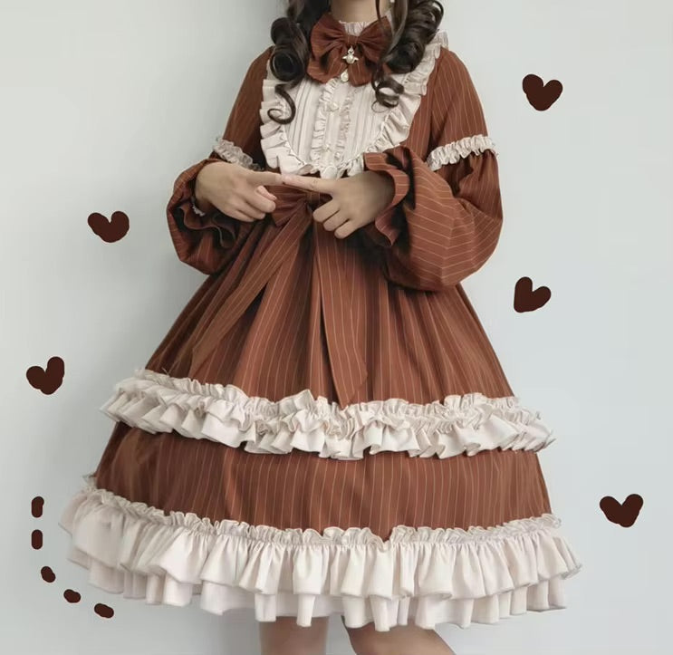 Dusty Pink Maid Dress