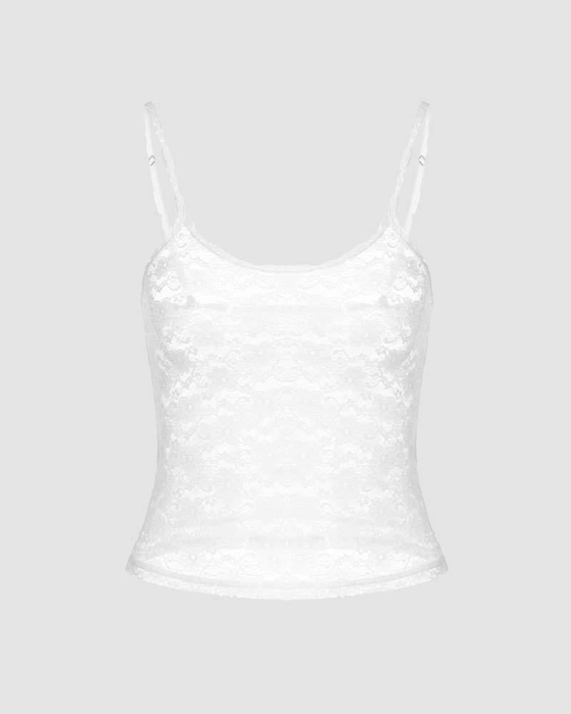 Sacred Dream Cami Coquette Top