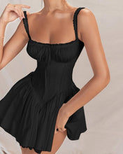 Load image into Gallery viewer, Kiniwood Flare Corset Coquette Dress
