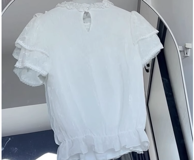 Sakurada Fawn~Plus Size Lolita Short Sleeve Shirt