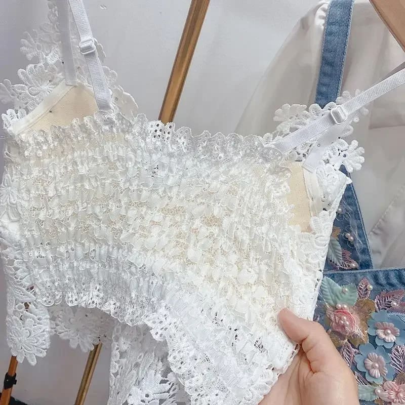 Embroidered Butterfly Camisole