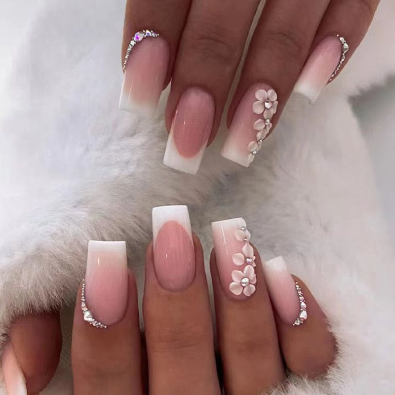 Extra Long Square Press On Nails