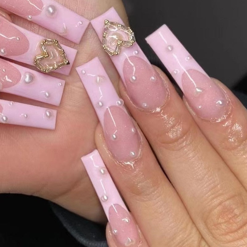 Extra Long Square Press On Nails