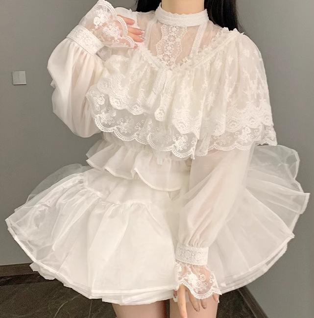 Classic Lolita Shawl 3-Color Versatile Spring Innerwear