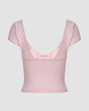 Load image into Gallery viewer, Equinox Illuminum Scoop Neck Coquette Top
