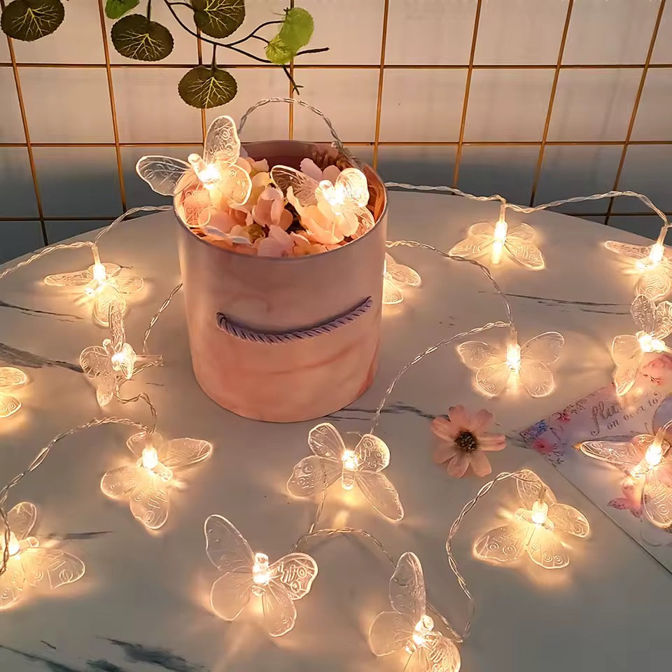 Butterfly LED String Lights