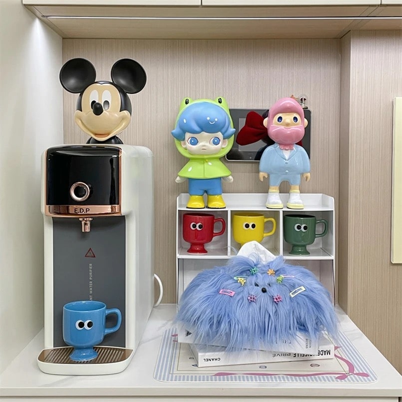 Dog Tissue Box Blue