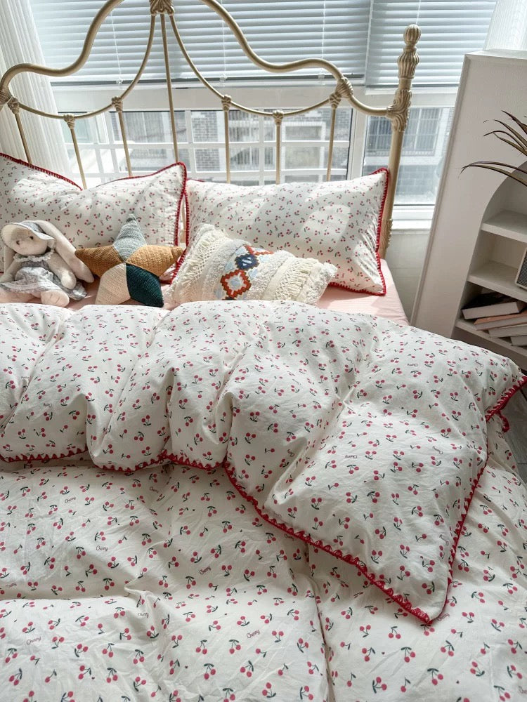 Cherry Soft Bedding Set