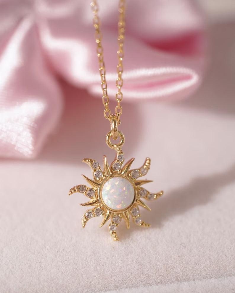 Opal Sun Jewelry Set