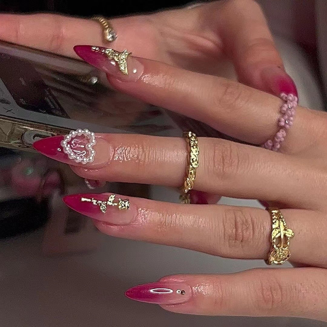 Goth Girl Press On Nails