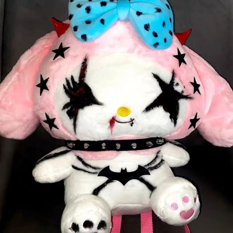 Gothic Bunny Backpack Pink