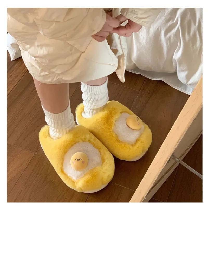 Happy Egg Slippers